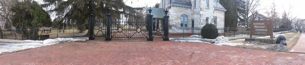 Main Entrance Antietam National Cemetery Fence